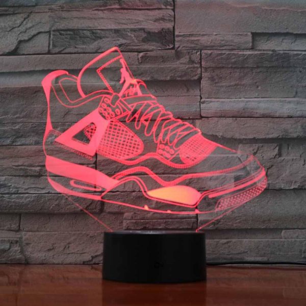 Sneaker LED Air Jordan IV High OG - Image 2