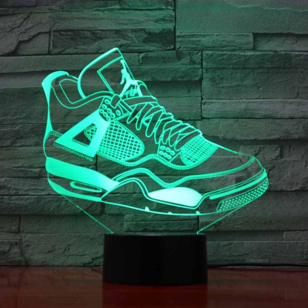 Sneaker LED Air Jordan IV High OG - Image 3