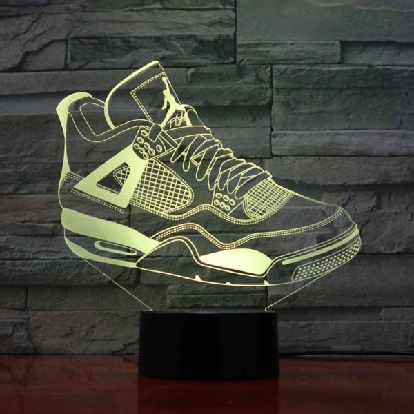 Sneaker LED Air Jordan IV High OG - Image 4