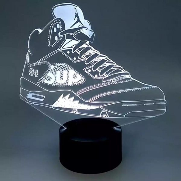 Sneaker LED Air Jordan V "Supreme" High OG