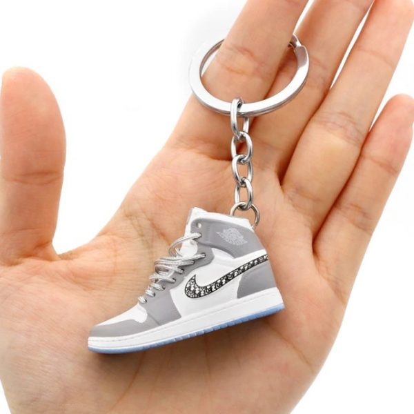 Air Jordan 1 “Dior” Sneaker Keychain – Mini Sole Shop