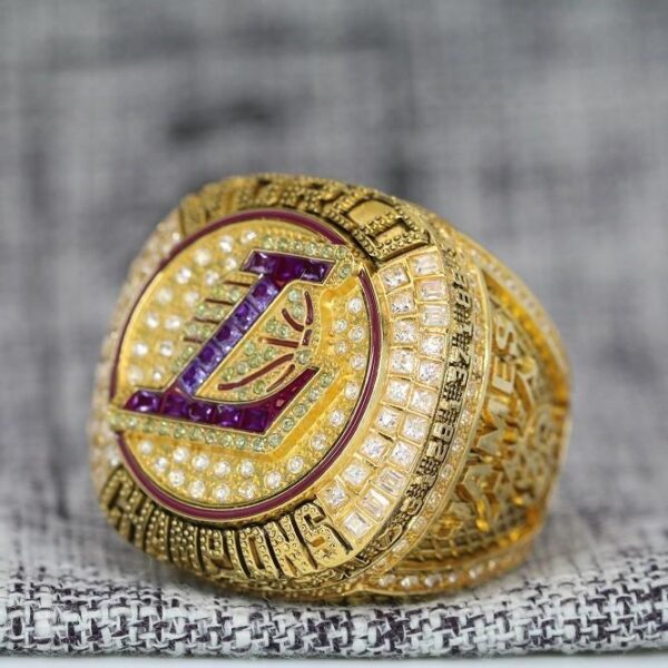 2020 Los Angeles Lakers Premium Replica Championship Ring - Image 5